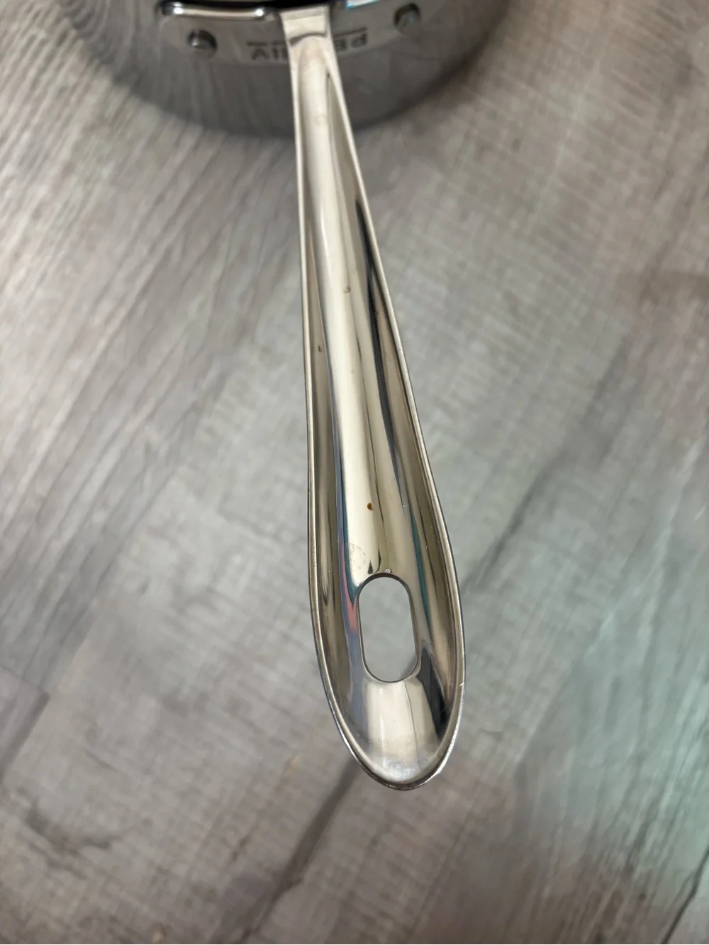 All Clad Stainless Steel Saucepan with Lid
